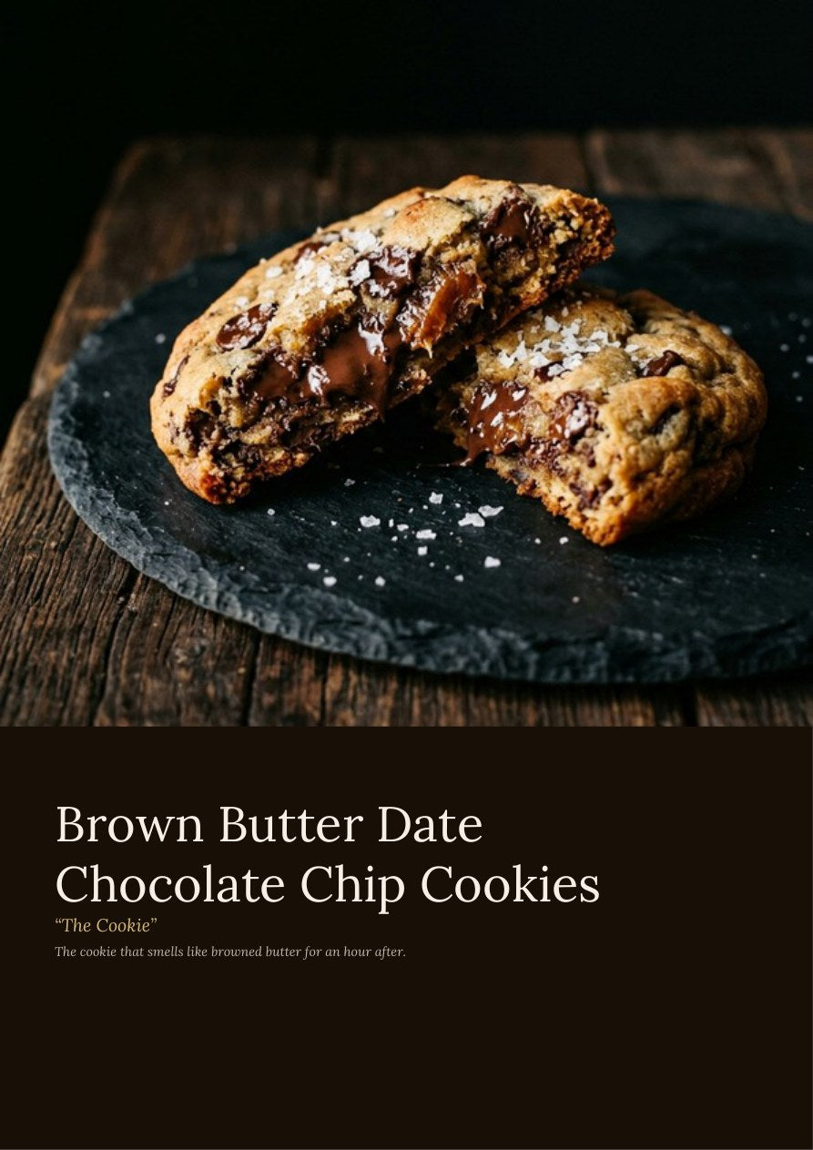 Brown butter cookies