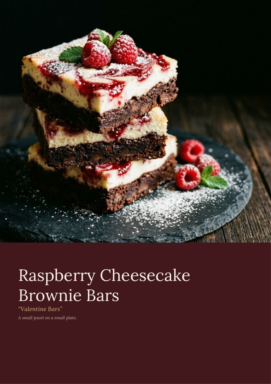 Raspberry cheesecake bars