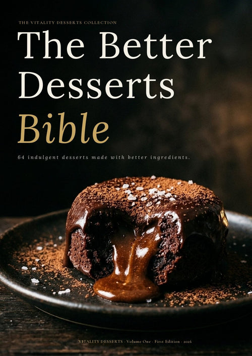 The Better Desserts Bible — digital PDF cookbook cover
