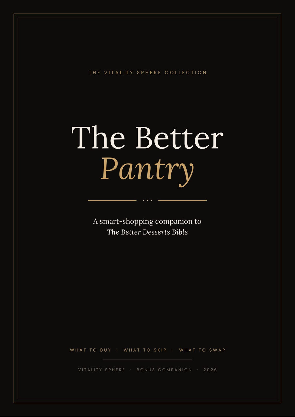 The Better Pantry — cover