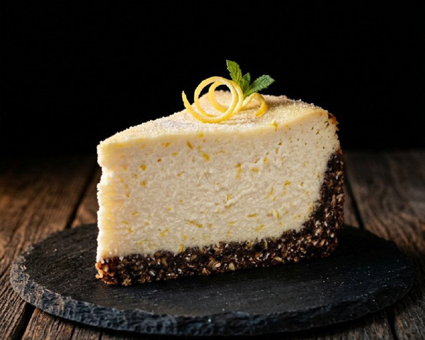 Lemon ricotta cheesecake