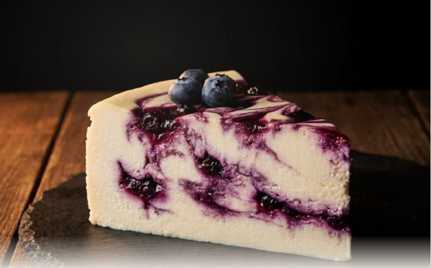 Blueberry cheesecake