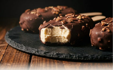 Frozen chocolate bars
